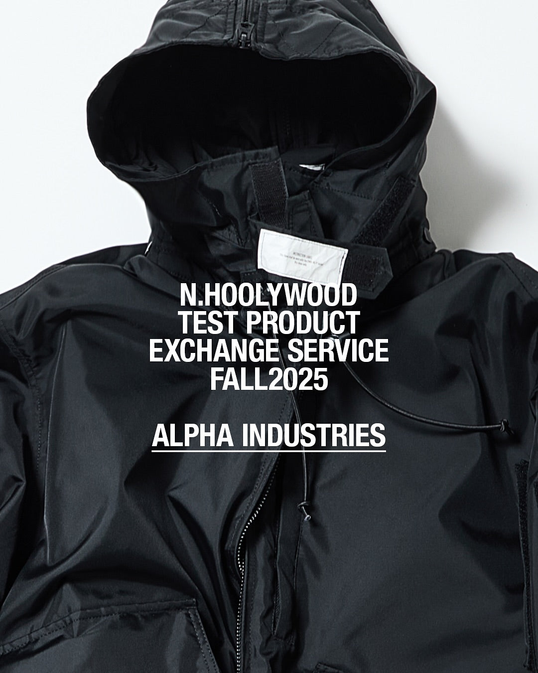 N.HOOLYWOOD X ALPHA INDUSTRIES LIMITED MILITARY BLOUSON