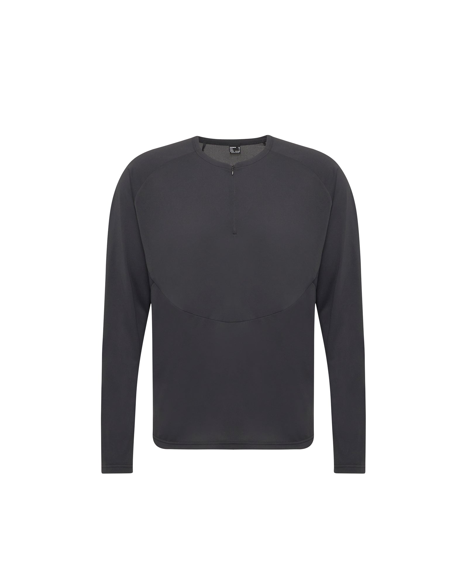 LIGHT FL HALF ZIP LONGSLEEVE T-SHIRT