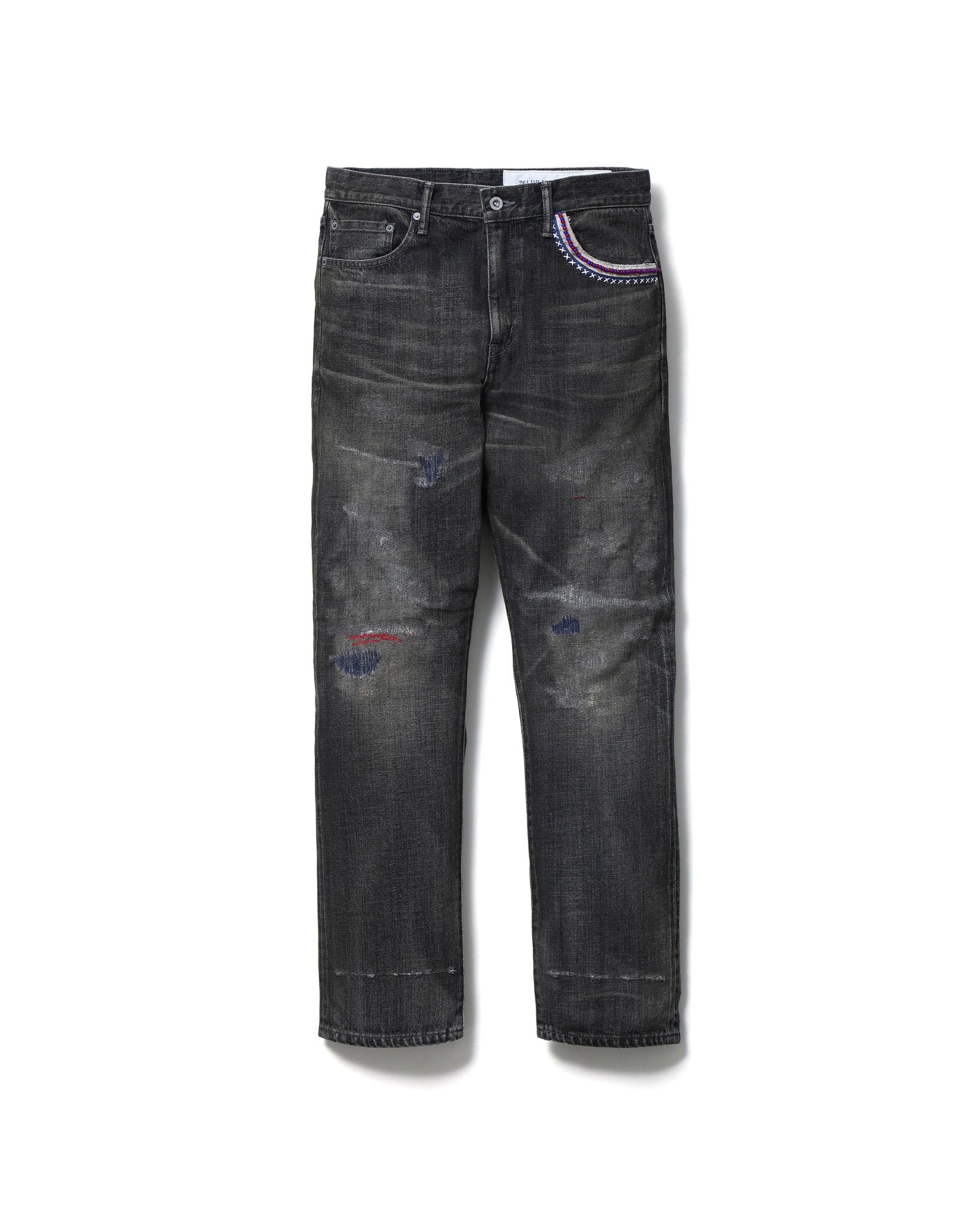 SAVAGE DENIM DP MID PANTS
