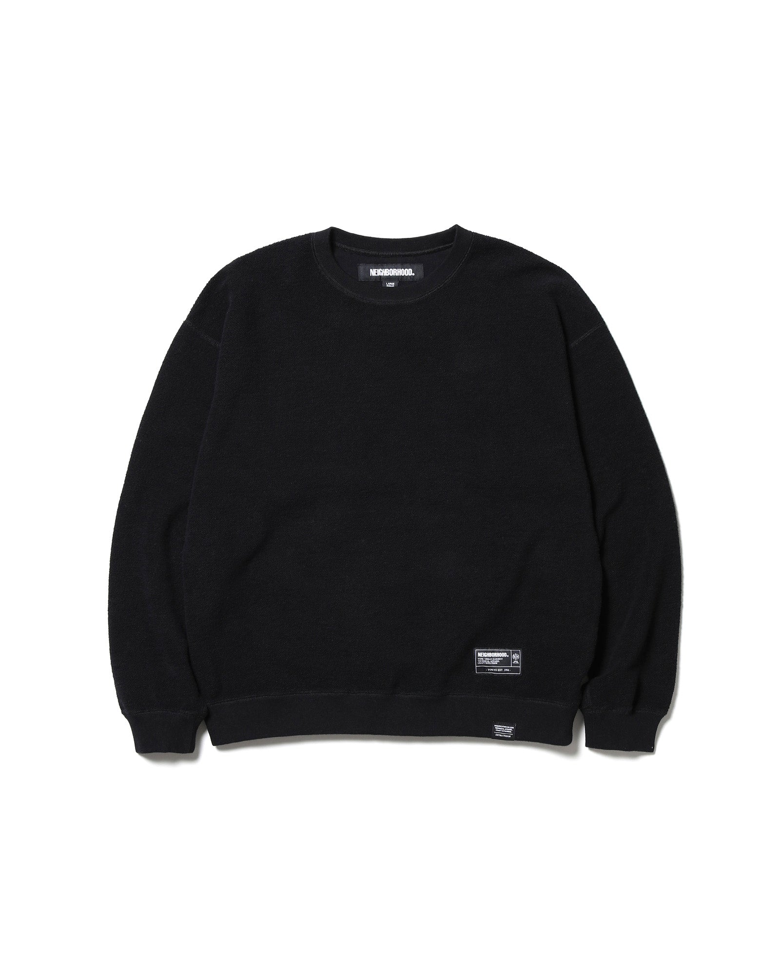 REVERSIBLE SWEAT SHIRT LS