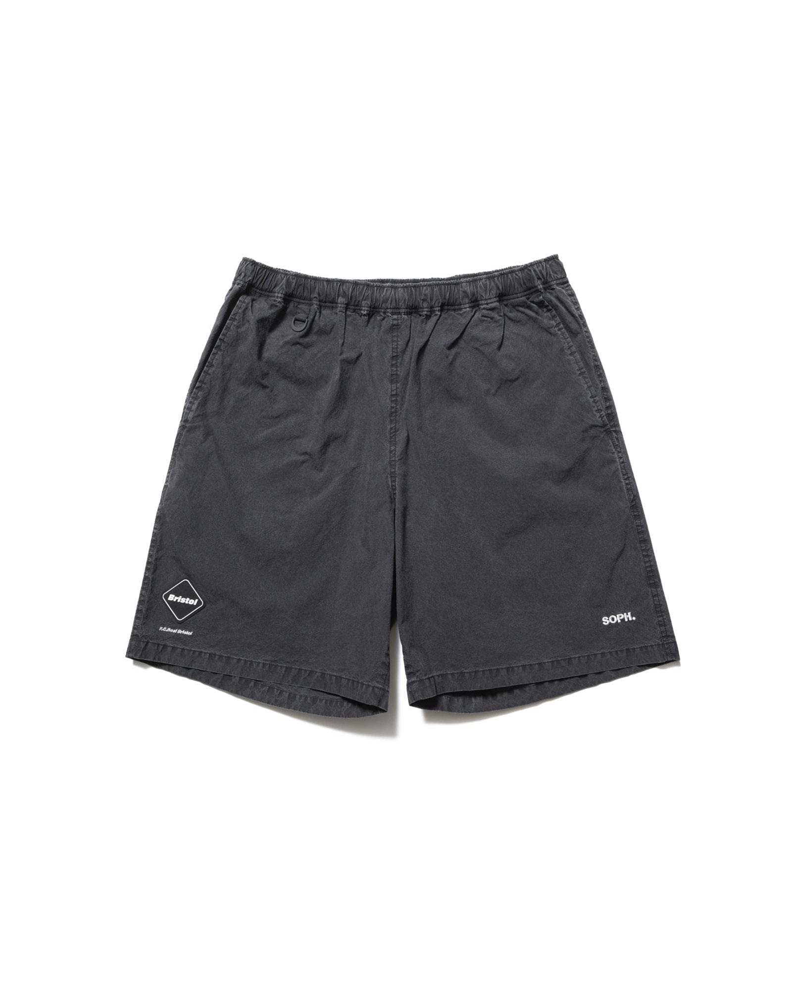 WASHED CRISP DENIM EASY SHORTS