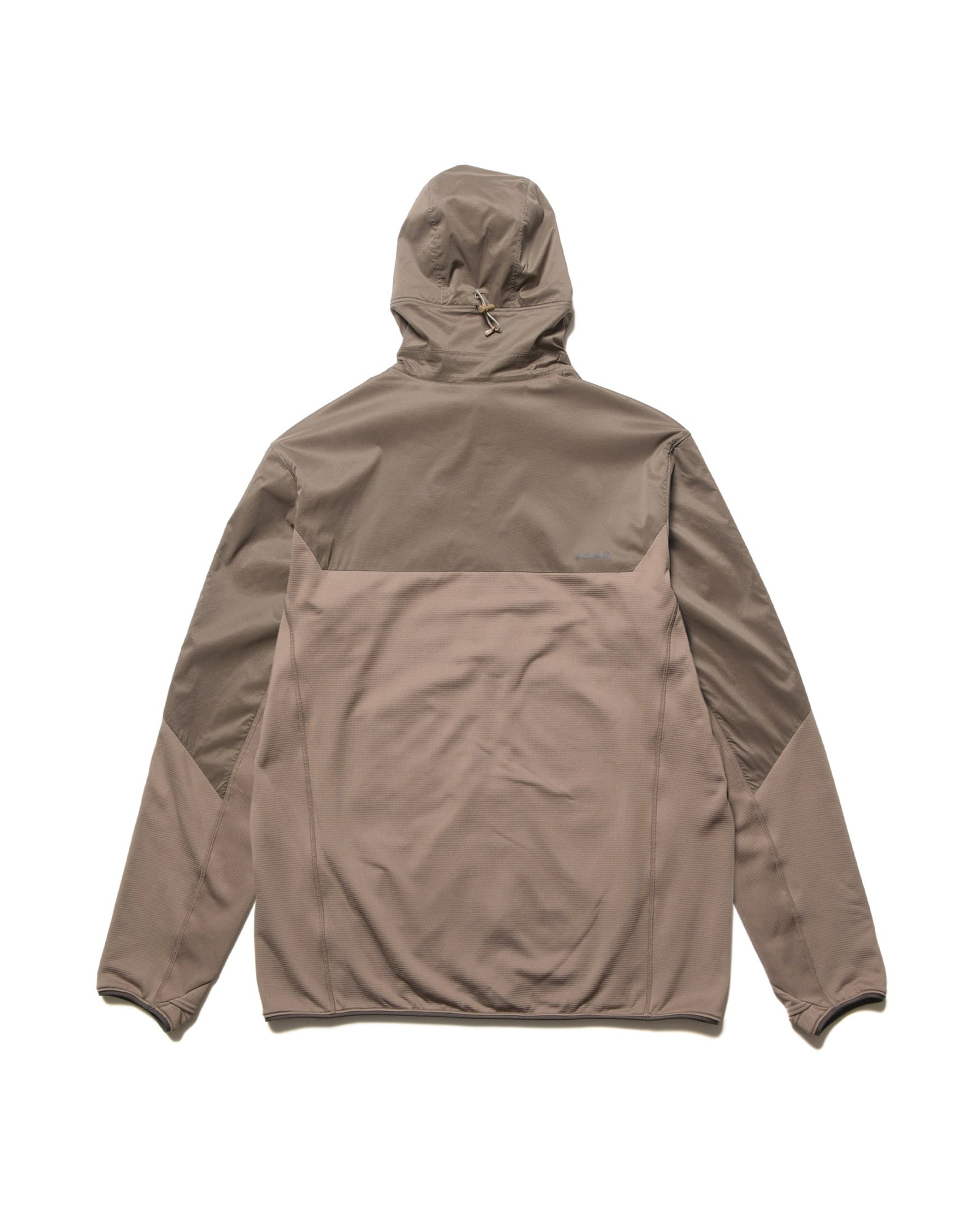GRID FLEECE HYBRID HOODIE