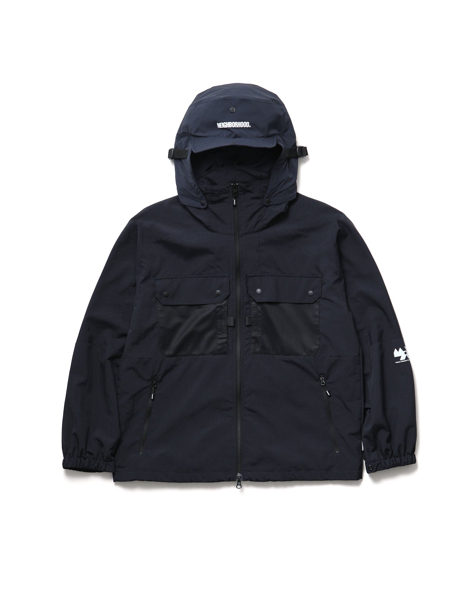 MAP . DETACHABLE HOODED JACKET
