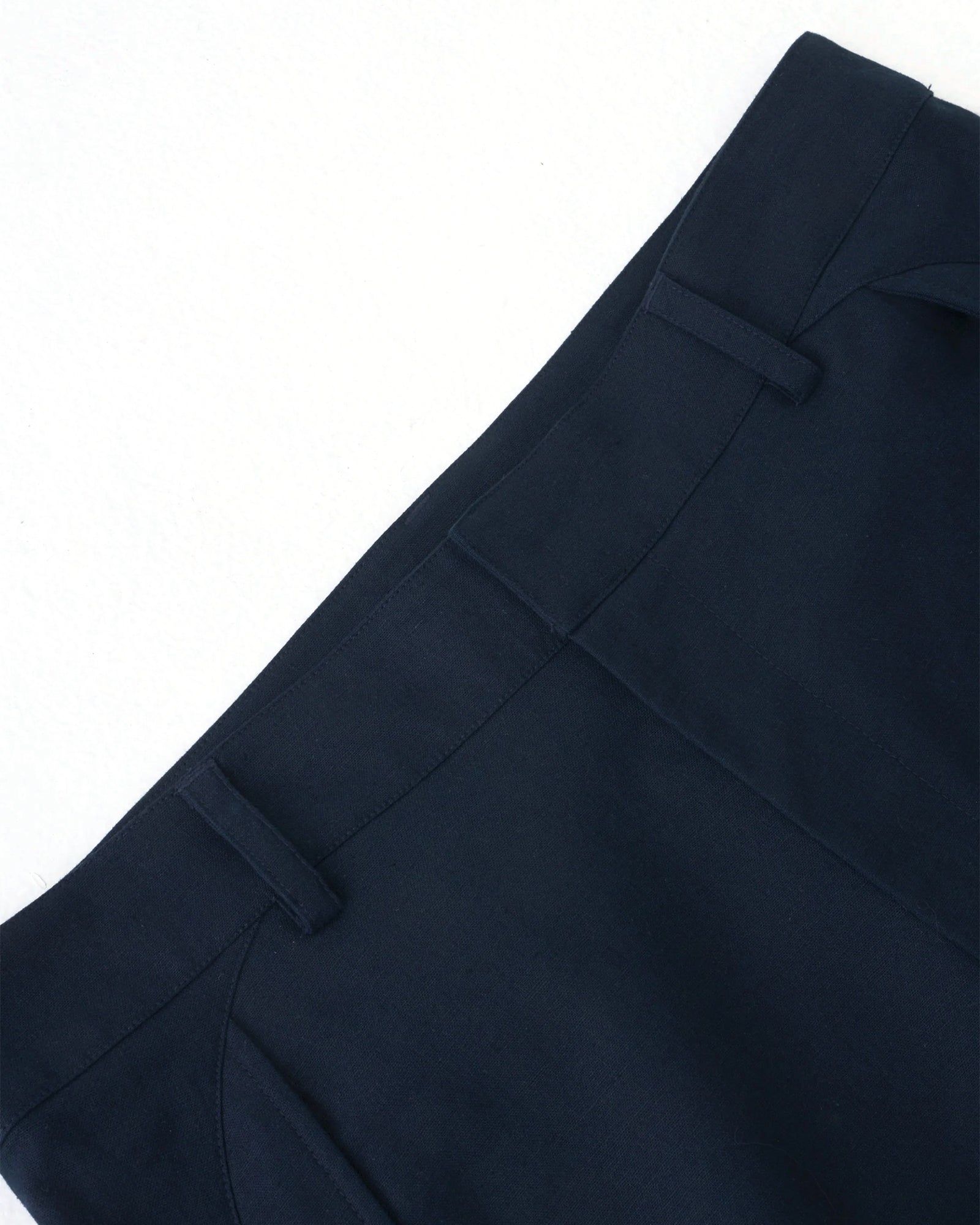 PATH LINEN COTTON MIXED TROUSER