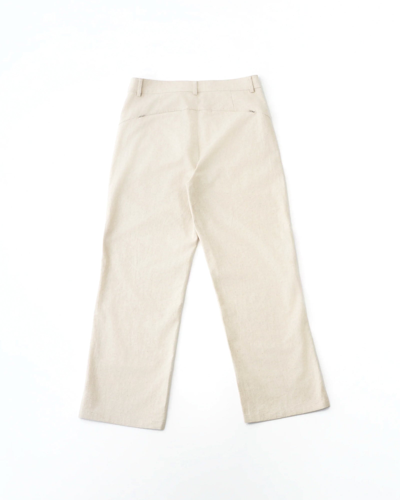 PATH LINEN COTTON MIXED TROUSER