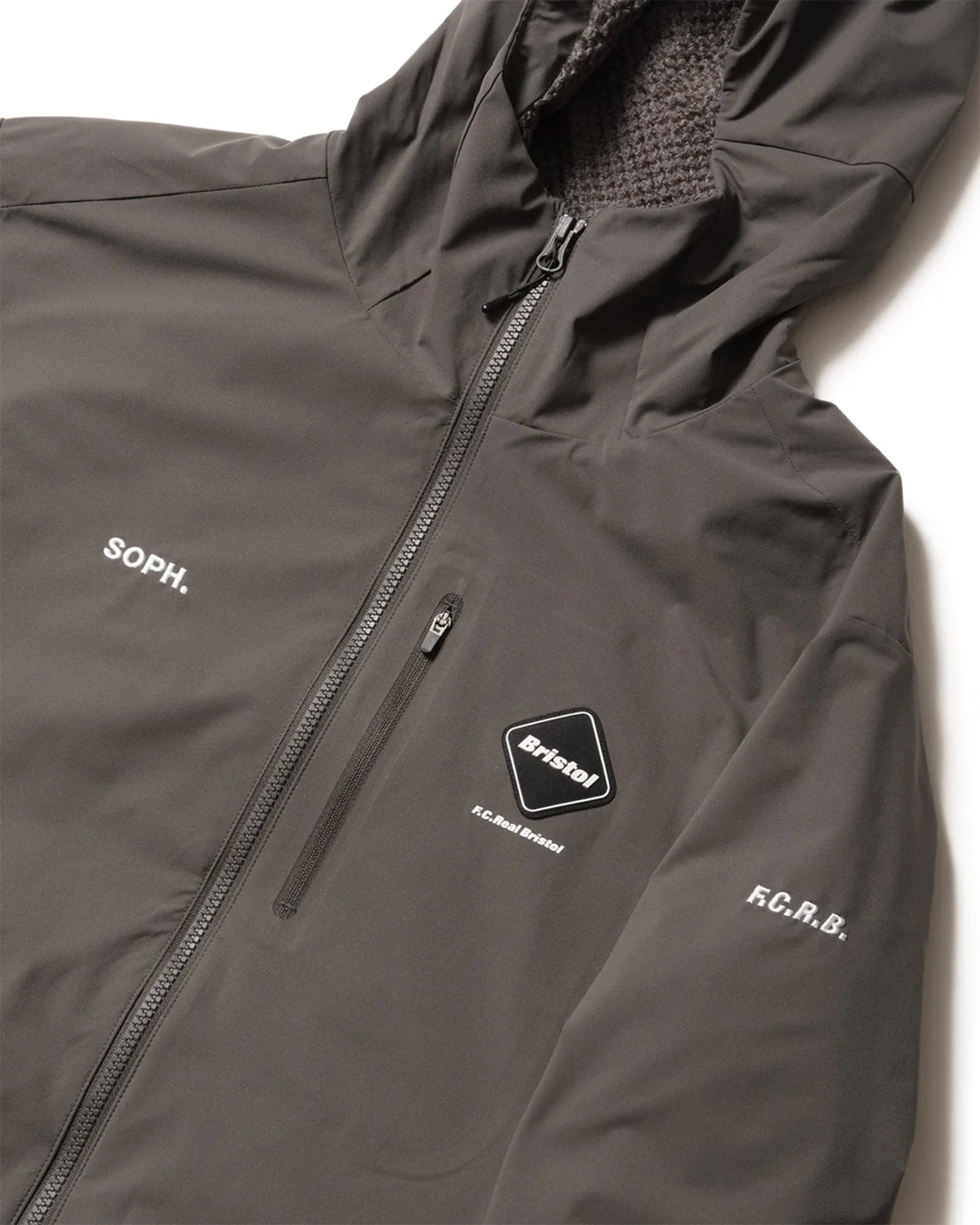 THERMAL-LINING HOODED BLOUSON